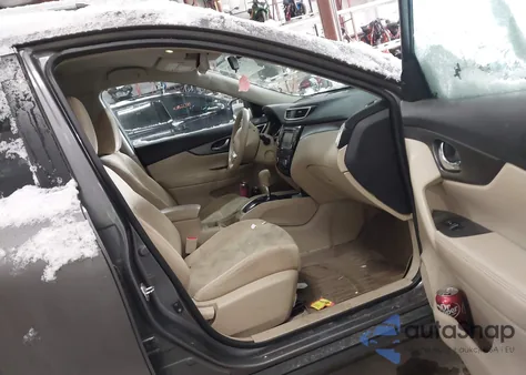 2014 Nissan Rogue Sv z USA, uszkodzony, nr VIN 5N1AT2MVXEC804479